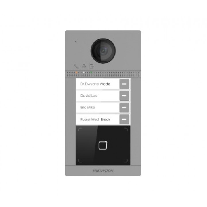 Виклична IP панель Hikvision DS-KV8413-WME1(B)/Surface/Flush