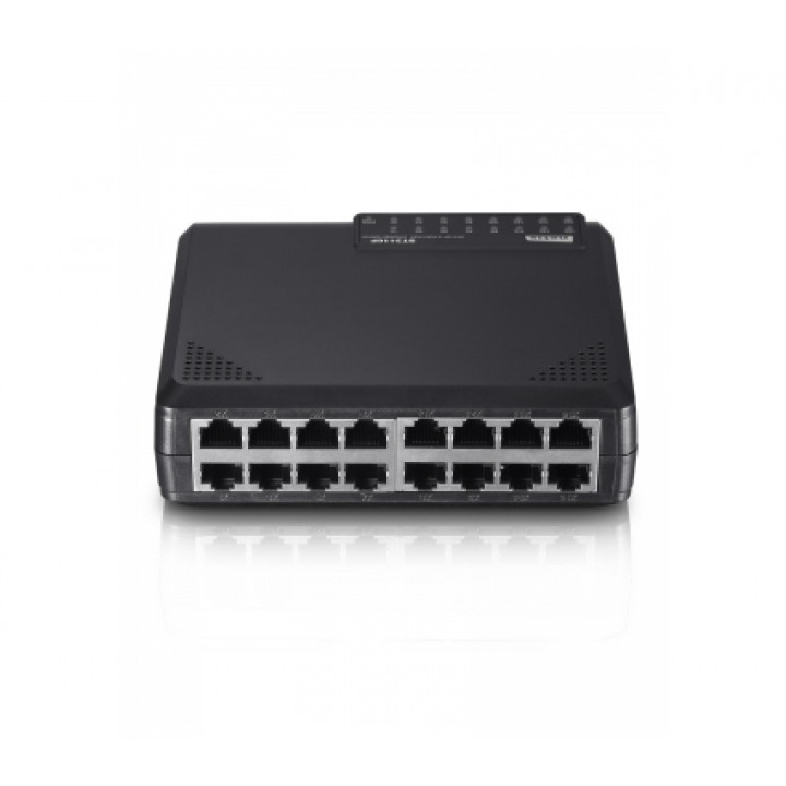 Мережевий комутатор Netis ST3116P 100Mbit/s rackmount 16-port_