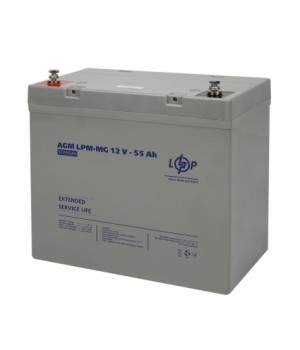 Акумуляторна батарея LogicPower AGM LPM-MG 12V - 55 Ah