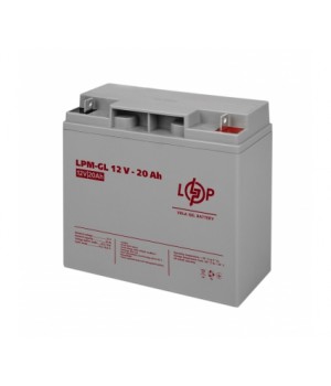 Акумулятор гелевий LogicPower LPM-GL 12V 20 Ah