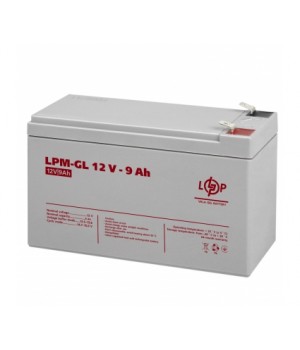 Акумулятор гелевий LogicPower LPM-GL 12V 9 Ah