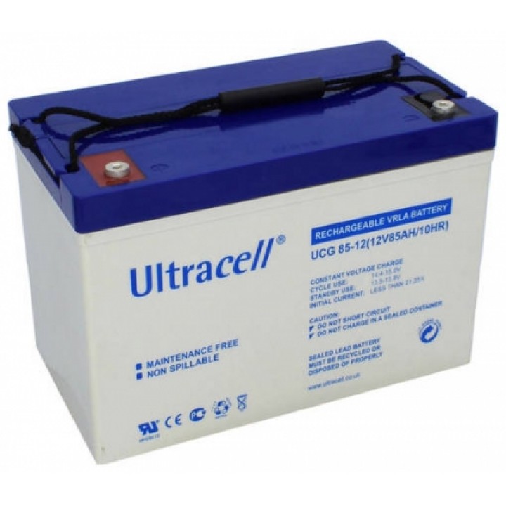 Акумуляторна батарея гелева Ultracell UCG85-12 (12V 85 Ah)