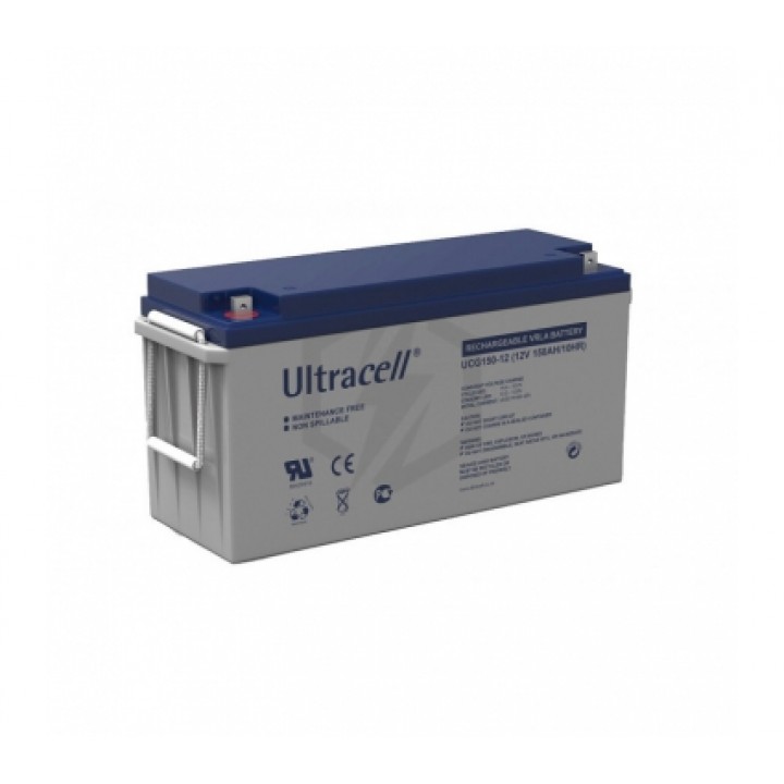 Акумуляторна батарея гелева Ultracell UCG150-12 (12V 150 Ah)