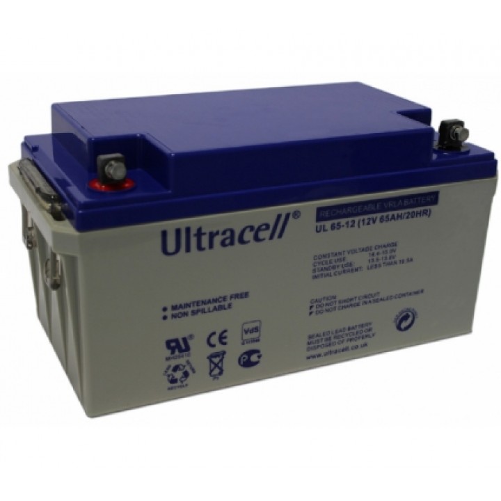 Акумуляторна батарея Ultracell UL65-12 (12V 65 Ah)