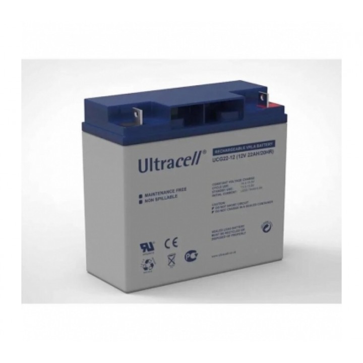 Акумуляторна батарея гелева UCG22-12 (12V 22 Ah)