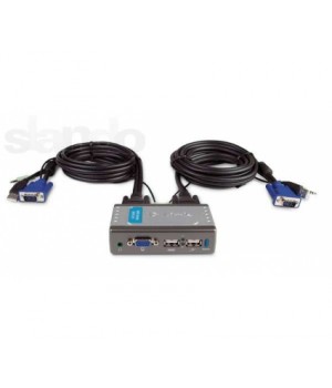Двухпортовый переключатель D-Link KVM-221/RU