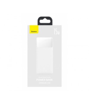 Powerbank Baseus Bipow 20000 mAh 15 W White (PPDML-J02)
