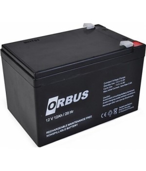 Акумуляторна батарея Orbus ORB12-12 AGM 12V 12Ah