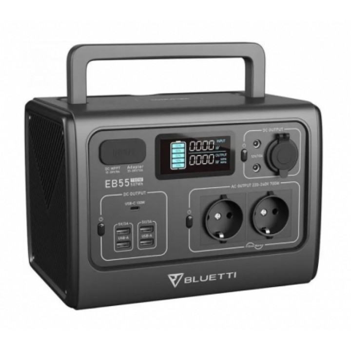 Портативна зарядна станція BLUETTI PowerOak EB55 (537 Вт/г)