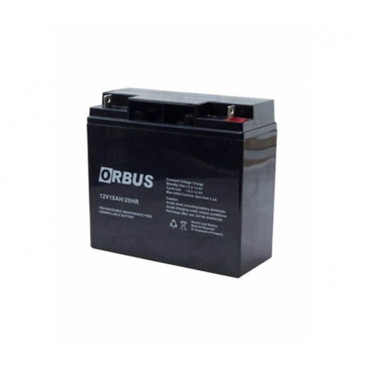 Акумуляторна батарея Orbus ORB12-18 AGM 12V 18Ah