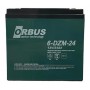 Акумуляторна батарея Orbus 6-DZM-24 1224 AGM 12V 24 Ah