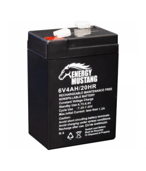 Акумуляторна батарея Mustang Energy AGM 6V 4Ah