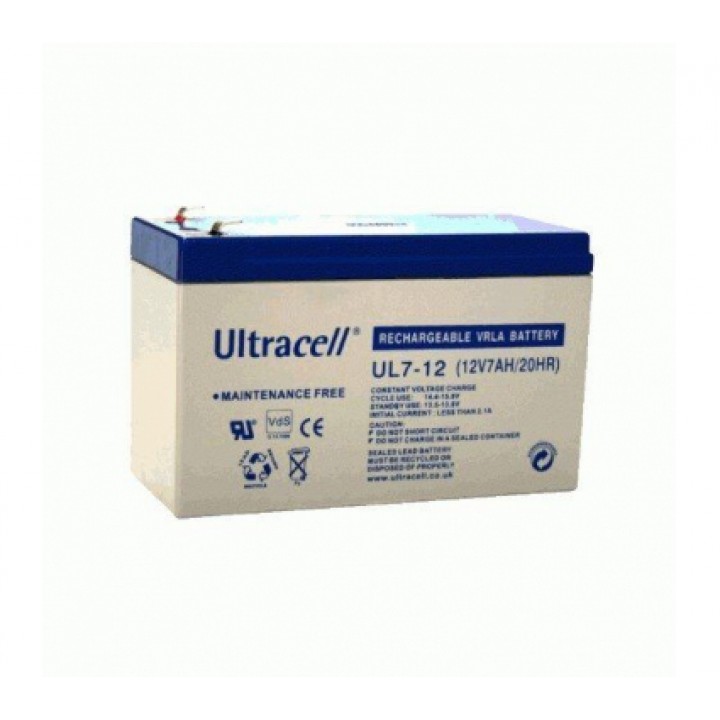 Батарея акумуляторна Ultracell UL7-12