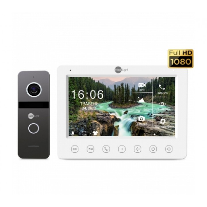 Комплект відеодомофона NeoLight NeoKit FHD PRO