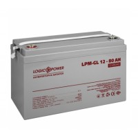 Акумулятор гелевий LogicPower LPM-GL 12V 80 Ah