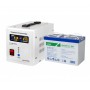 UPS LogicPower LPY-PSW-500VA+ + АКБ Lucas LSLG 80/12 GEL