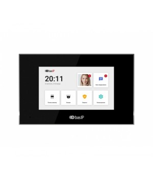 IP відеодомофон Bas-IP AQ-07LL Black