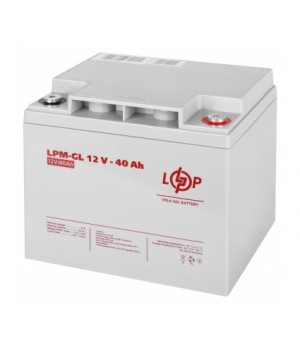 Акумулятор гелевий LogicPower LPM-GL 12V - 40 Ah