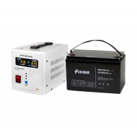 Комплект UPS LogicPower LPY-PSW-500VA+ (350Вт) + АКБ FUKAWA FWL 100-12 AGM