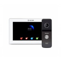 Комплект відеодомофона BCOM BD-770FHD/T white Kit