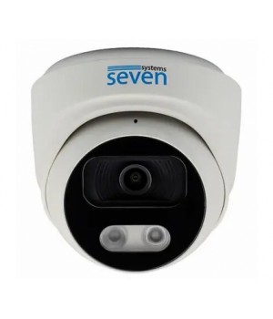 IP-відеокамера 5 Мп вулична/внутрішня SEVEN IP-7215PA PRO white (2,8мм)