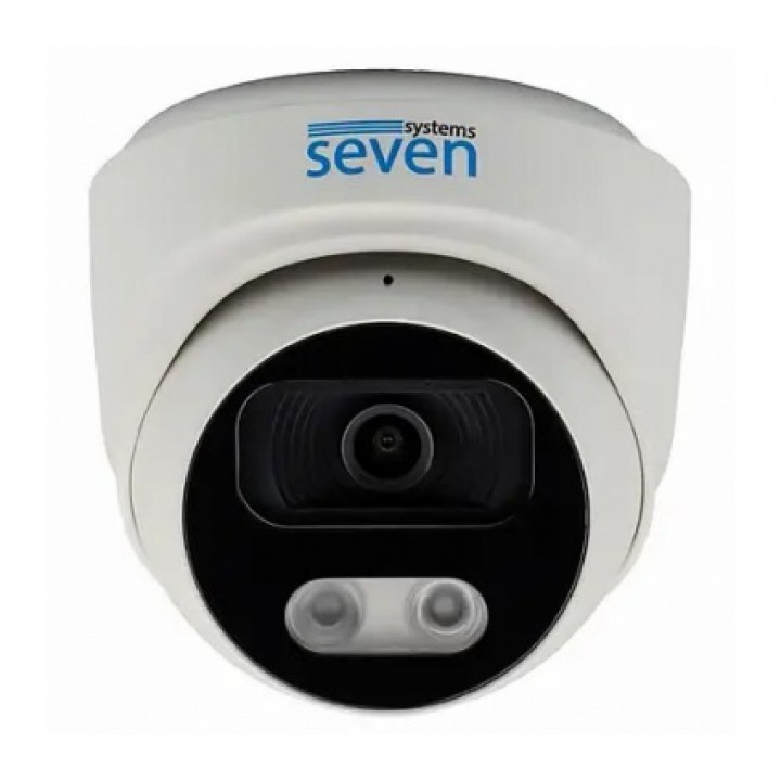 IP-відеокамера 5 Мп вулична/внутрішня SEVEN IP-7215PA PRO white (2,8мм)
