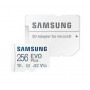 Карта пам'яті microSDXC 256 GB Samsung EVO Plus UHS-I + SD адаптер