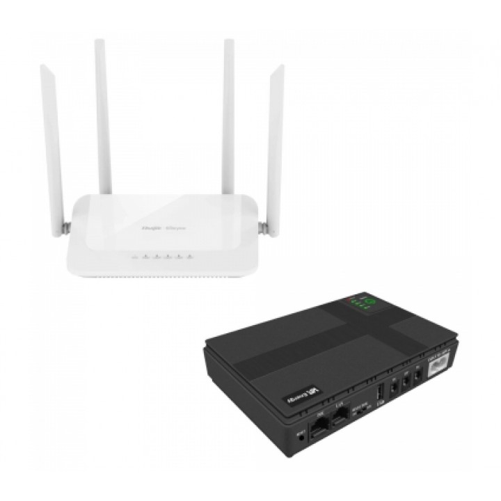 Комплект Ruijie Reyee RG-EW1200 + (VIA Energy Mini UPS в подарунок!)