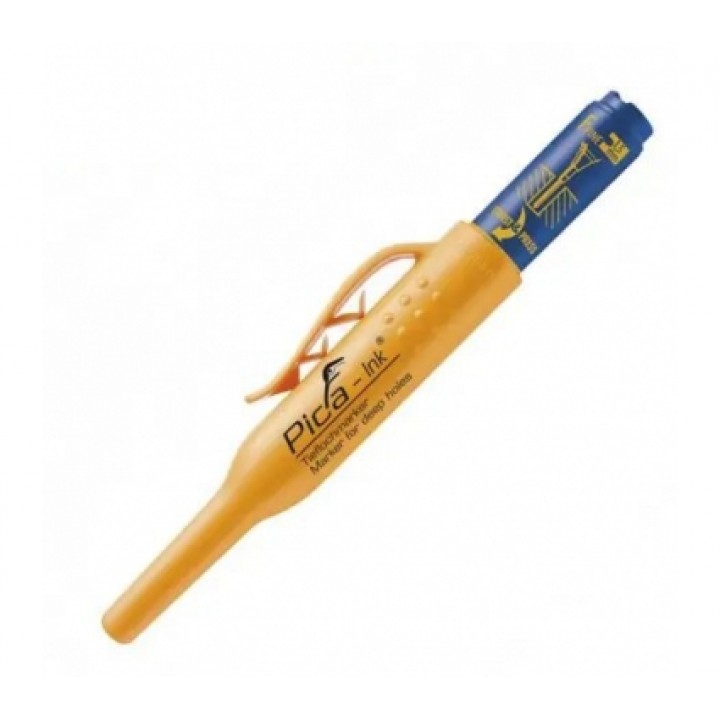 Маркер з довгим носиком PICA Ink Deep Hole Marker синій