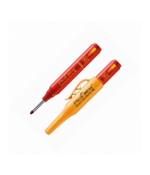 Маркер фірмовий з довгим носиком Pica BIG Ink Smart-Use Marker XL, 170/40, червоний