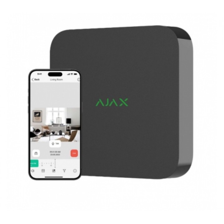 Мережевий відеореєстратор Ajax NVR (16ch) black