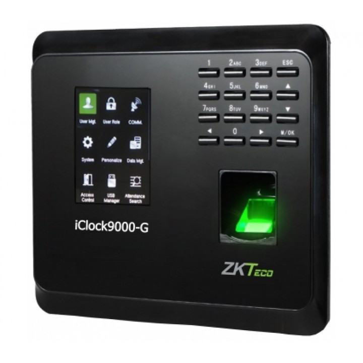 Зчитувач відбитків пальців ZKTeco iClock9000-G
