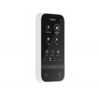 Клавіатура Ajax KeyPad TouchScreen біла