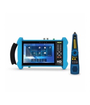 Тестер для камер відеонагляду з кабельним тестером Light Vision IP-CCTV IPC-70 + CCTV CTP01