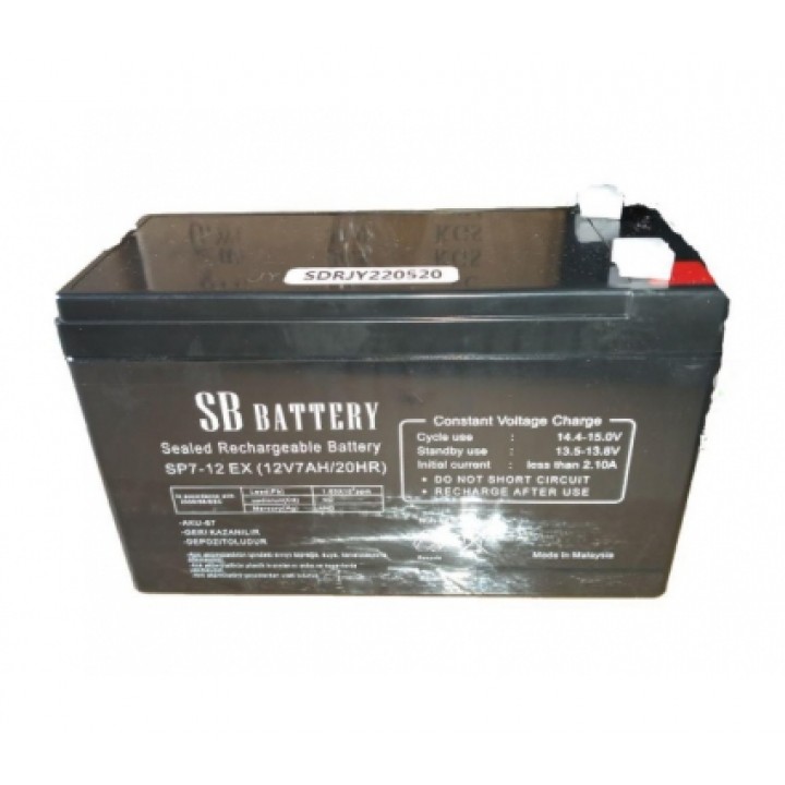 Акумуляторна батарея SB Battery SP7-12EX 12V 7 Ah