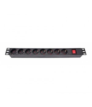 Блок розеток Atcom PDU-8W-C2С-WS кабель 2м