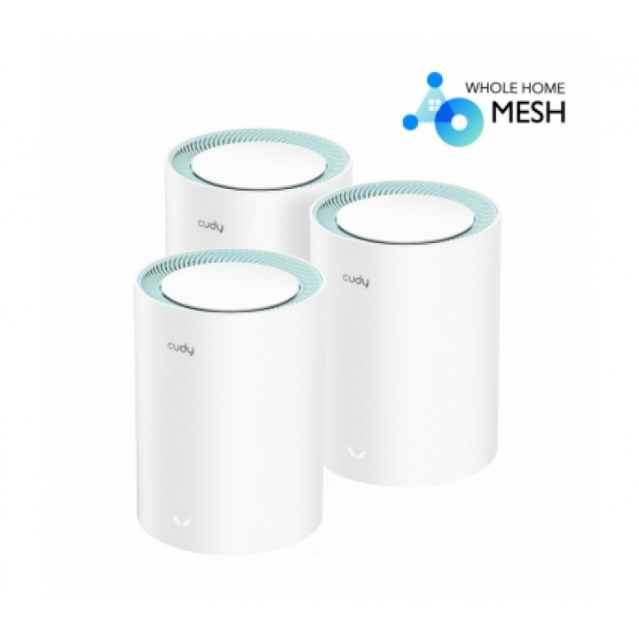 Mesh Wi-Fi система Cudy M1300 WI-FI 5 Mesh (3-PACK)