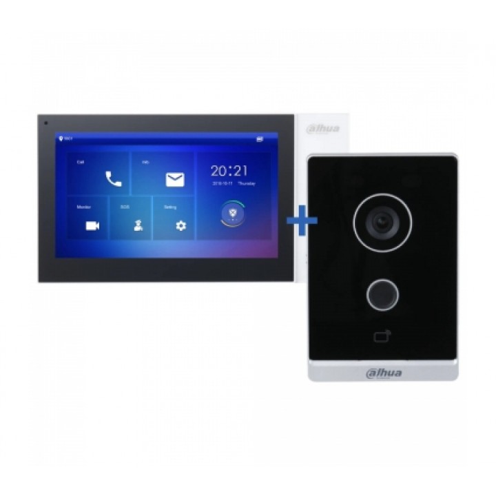 Комплект DHI-VTO2211G-WP + DHI-VTH2421FW-P