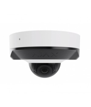Дротова охоронна IP-камера Ajax DomeCam Mini white (5Mp/2.8mm)