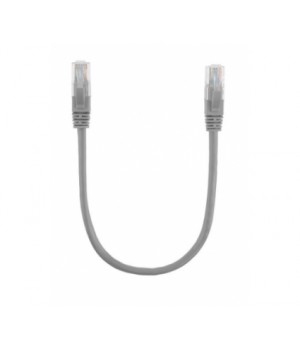 Патч-корд литий UTP Cu RJ45 0,30м сірий