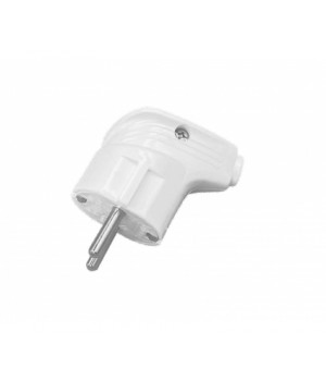 Вилка кутова з/з 220V Евро FAR F28