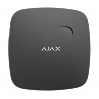 Бездротовий датчик диму Ajax FireProtect чорний уцінка