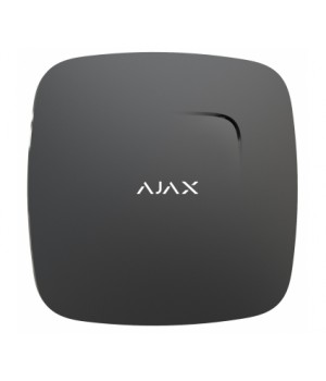 Бездротовий датчик диму Ajax FireProtect чорний уцінка