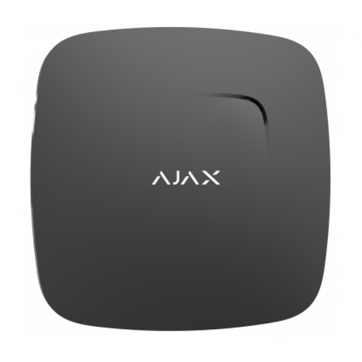 Бездротовий датчик диму Ajax FireProtect чорний уцінка
