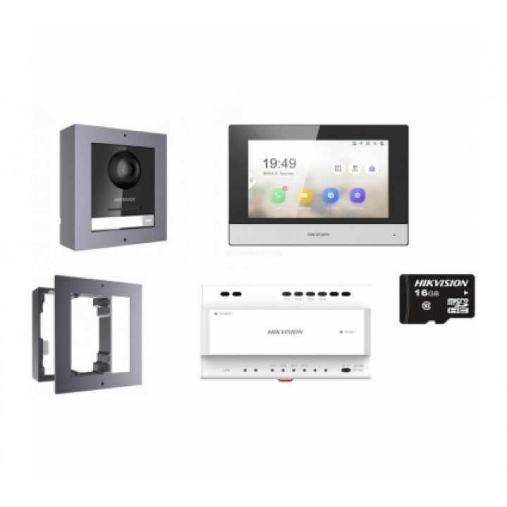 Комплект домофона Hikvision DS-KIS702-P