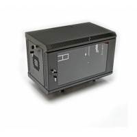 Шафа телекомунікаційна настінна 6U 373x602x500 чорна
