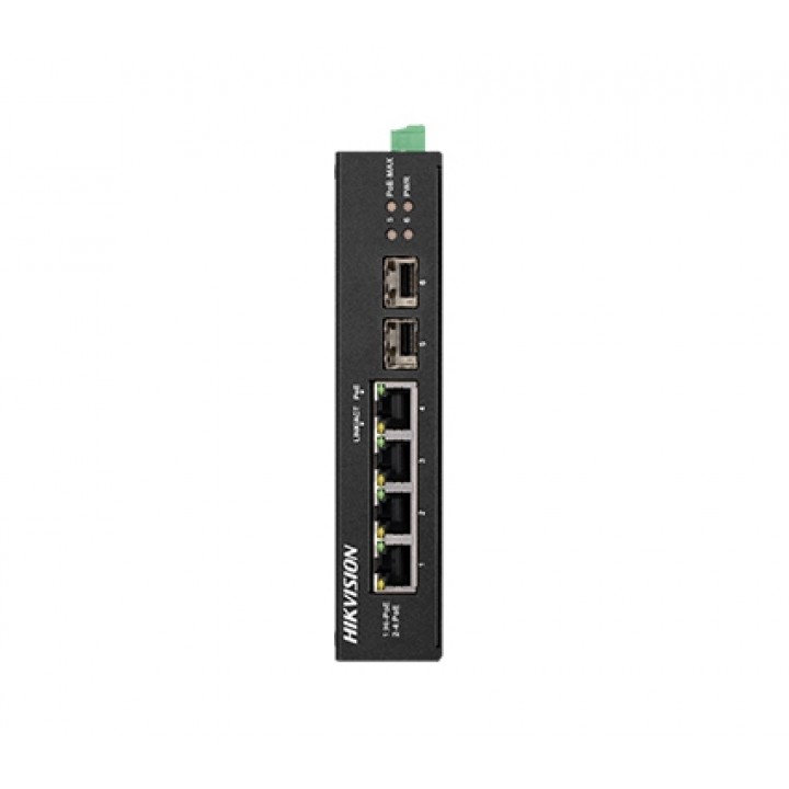 Комутатор Hikvision DS-3T0506HP-E/HS