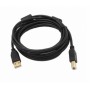 Кабель USB 2.0 AM/BM 3м (YT-AM/BM-3.0B)