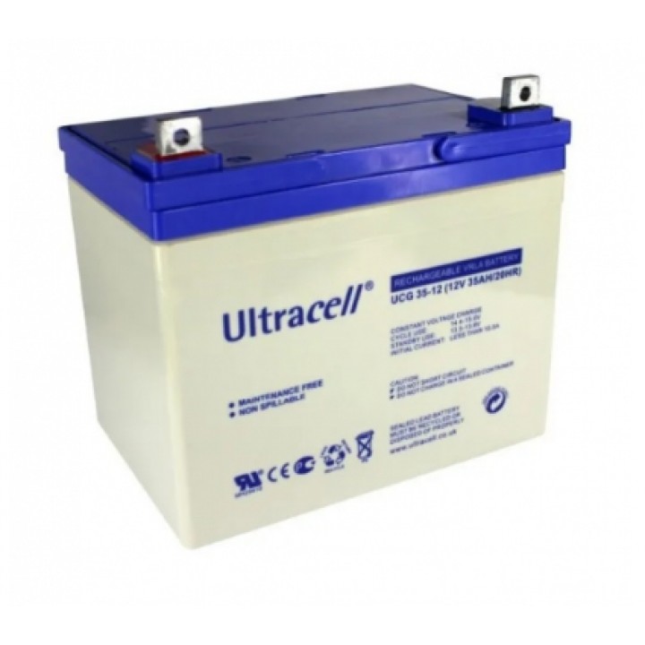 Акумуляторна батарея гелева Ultracell UCG35-12 (12V 35 Ah)