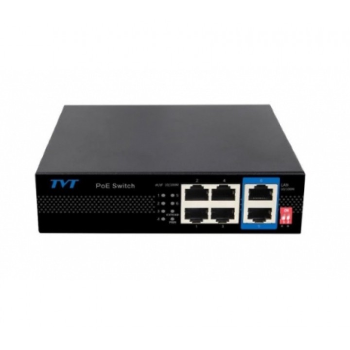 POE комутатор TVT TD-B2204S1-PEU